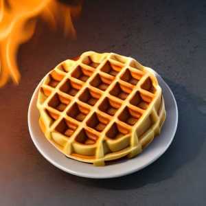 Waffled