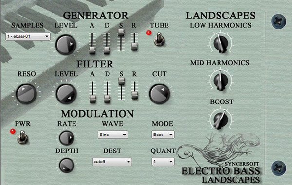 Electro Bass Landscape