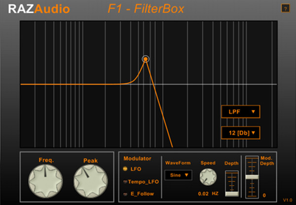 F1 Filterbox