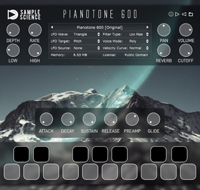 Pianotone 600