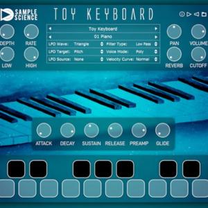 Toy Keyboard by Sample Science