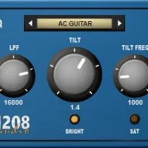 TEQ Tilt EQ by 1208 Audio Plugins