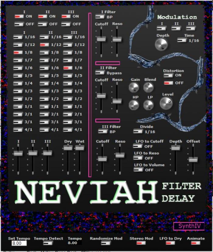 Neviah Filter Delay