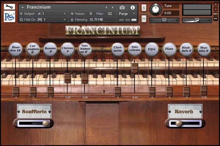 Francinium French Harmonium