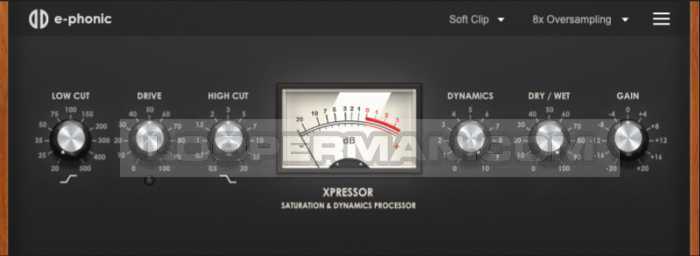 XPressor saturation and dynamics processor