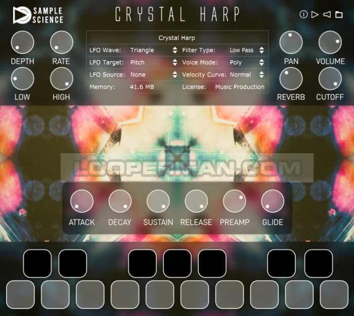 Crystal Harp