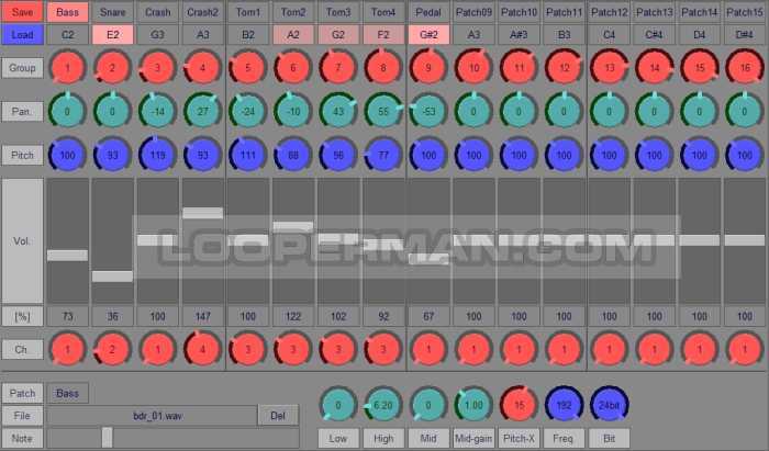 ttm001 Drum Machine